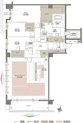 アトラス芦屋 間取り I