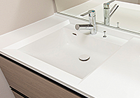 グランクレア ミリアシティ 人造大理石一体型カウンター