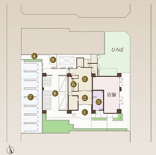 ウィスティリア豊橋 共用部