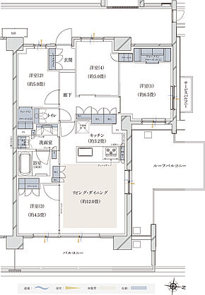 ビアレ北浦和 間取り Pr