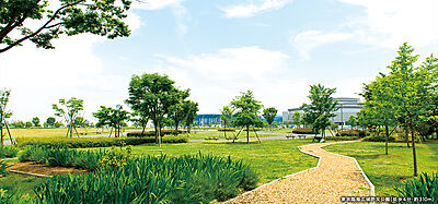 東京臨海広域防災公園 約330m(徒歩5分)※1 約450m(徒歩6分)※2 約600m(徒歩8分)※3