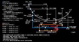 シティタワーズ東京ベイ アクセス図