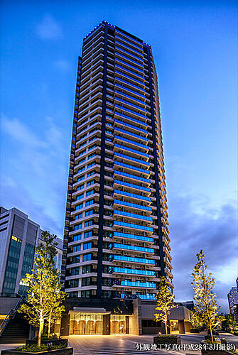 ベイサイドタワー晴海 外観竣工写真