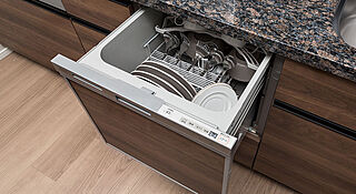 シティテラス上杉 スライド式食器洗い乾燥機