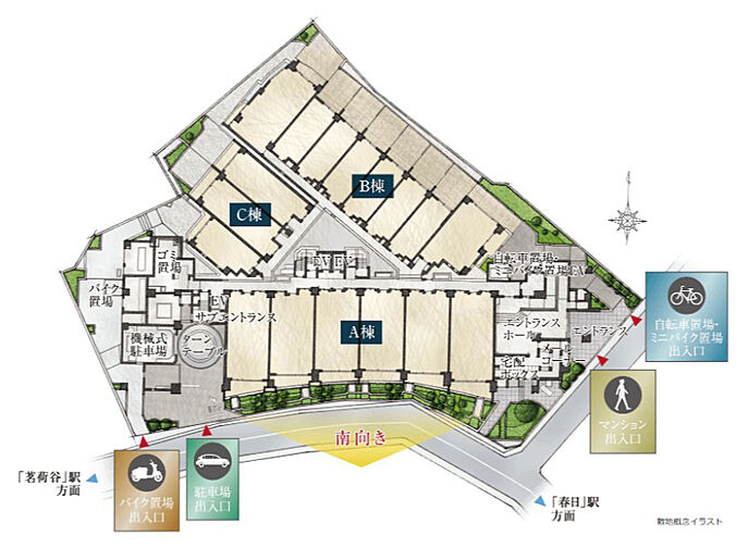 シティテラス文京小石川 共用部
