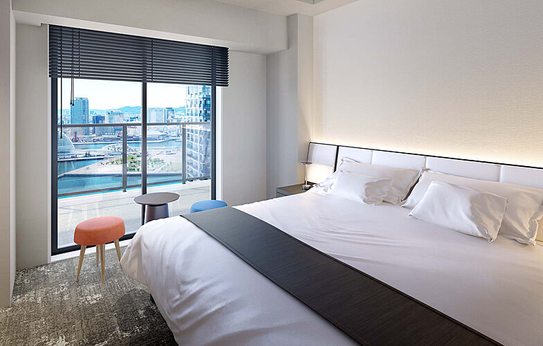 ベイシティタワーズ神戸 EAST ゲストルーム完成予想図