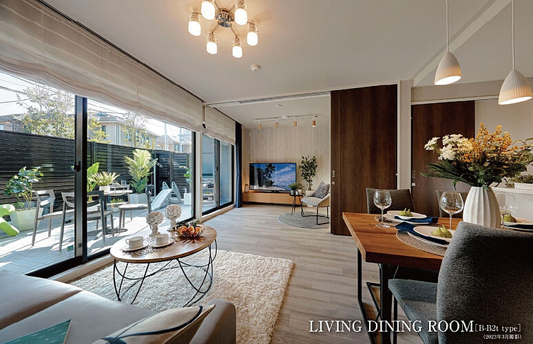 シティハウス浦和針ヶ谷 リビング・ダイニング（B-B2タイプ）