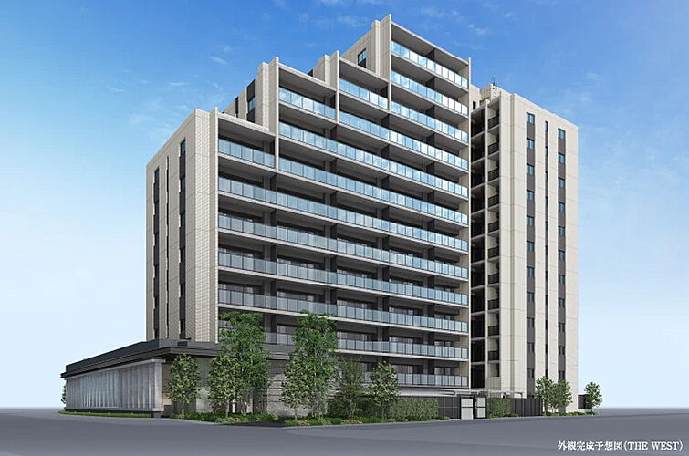 シティテラス赤羽THE WEST 外観完成予想図