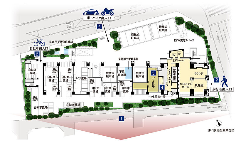 シティテラス南砂 共用部