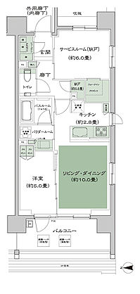 ザ・四条烏丸レジデンス 間取り A1’