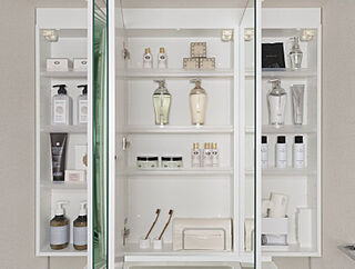 シティテラス中央林間 三面鏡洗面化粧台