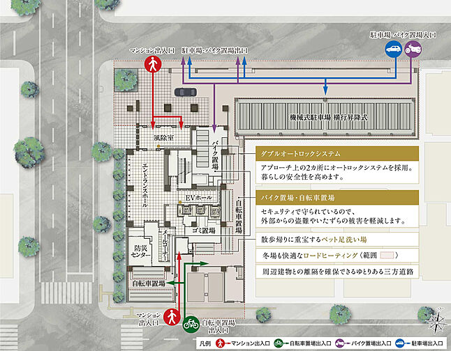 シティタワー札幌すすきの 共用部