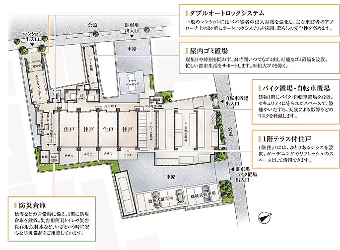 シティタワー名古屋東別院 共用部