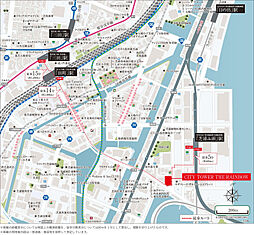 CITY TOWER THE RAINBOW モデルルーム案内図