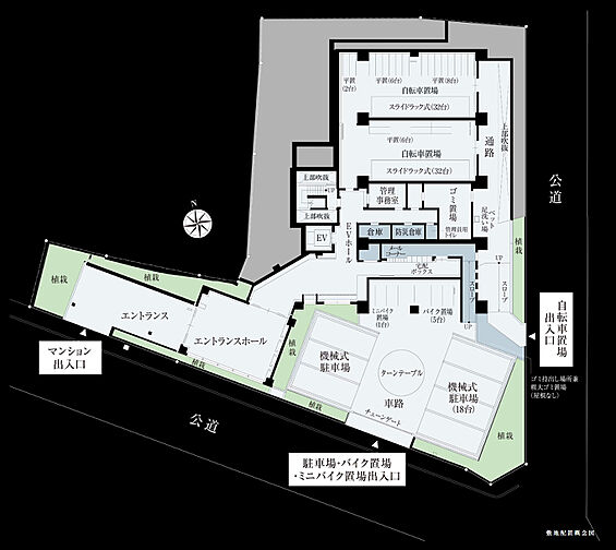 シティハウス天王寺堀越町 共用部
