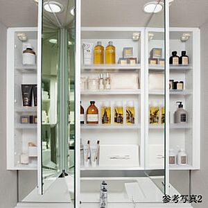 三面鏡付洗面化粧台