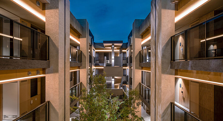 ザ・ライオンズ世田谷八幡山 植込