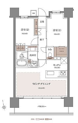 ザ・ライオンズ千林駅前 間取り C