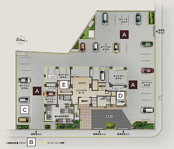 ザ・ライオンズ札幌北九条 共用部