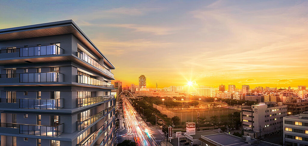 ザ・ライオンズ那覇新都心 外観完成予想図