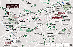 ザ・ライオンズ調布つつじヶ丘 現地案内図