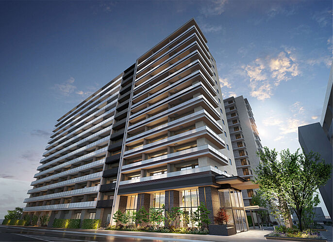 ブランズシティ千葉ニュータウン中央 外観完成予想CG