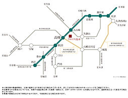 ウエリス島本 アクセス図