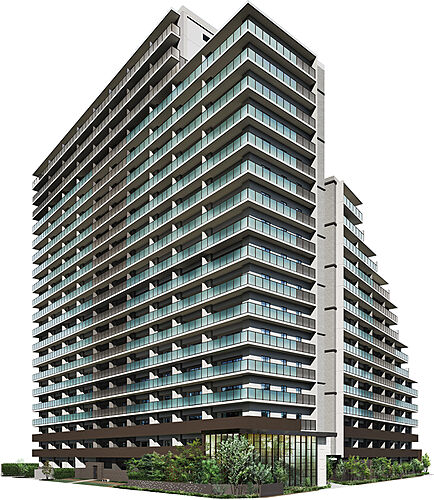 ブランズシティ東岸和田 外観完成予想CG