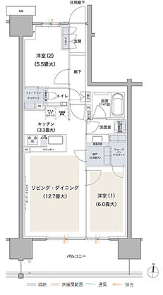 ブランズシティ品川テラス 間取り SH