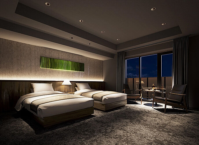 ブランズタワー西宮 スーペリアゲストルーム完成予想CG