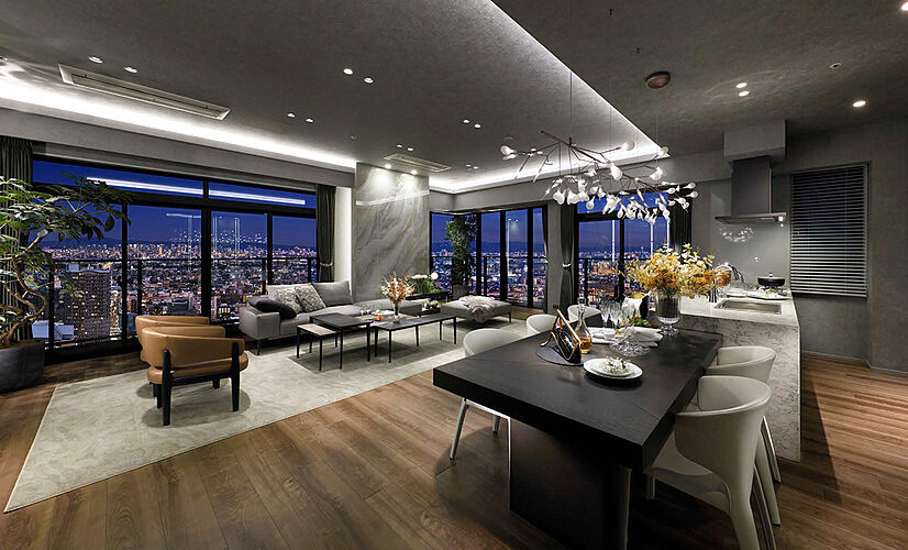 ブランズタワー西宮 リビング・ダイニング