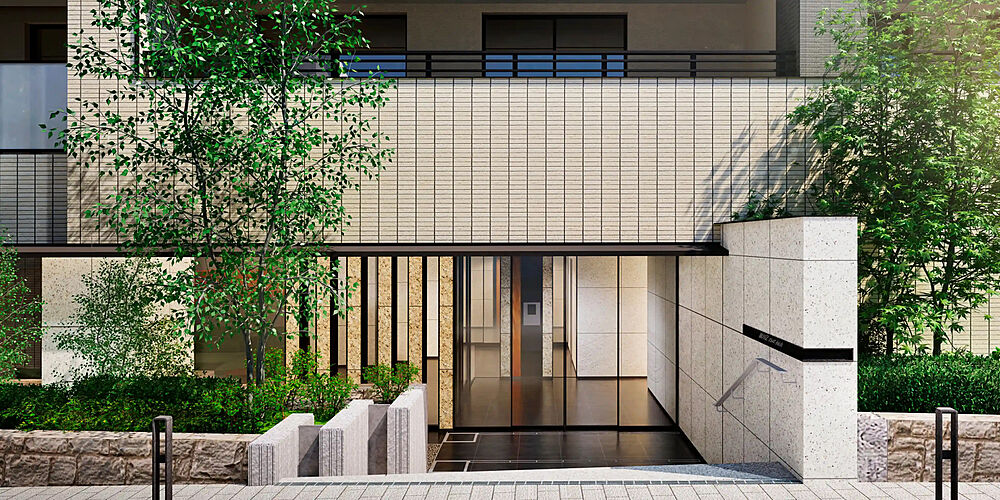 ブランズ西小山 エントランス完成予想CG