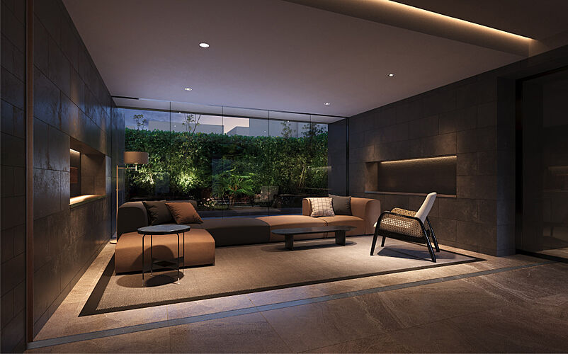 ブランズ大宮日進ビアレ ウェルカムラウンジ完成予想CG