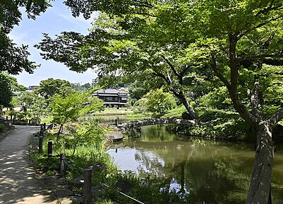 肥後細川庭園 約1,380m(徒歩18分)