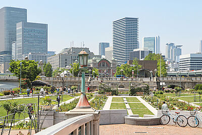 中之島公園 約1040m（徒歩13分）2020年9月撮影