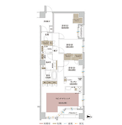 Brillia 京都北山 The Residence 間取り A
