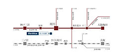 Brillia 夙川松園町 アクセス図