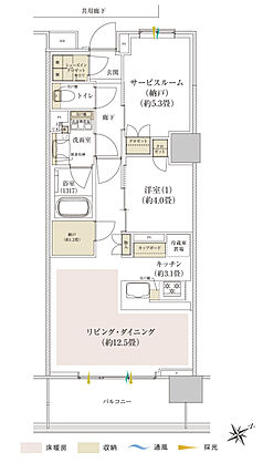 Brillia Tower 千葉 間取り L