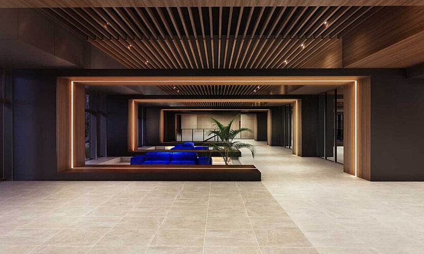 プラウドタワー相模大野クロス ( 第4期 3次 ) 2階エントランスホール完成予想図