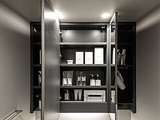 プラウドタワー池袋 ( 第2期 2次 ) 三面鏡収納