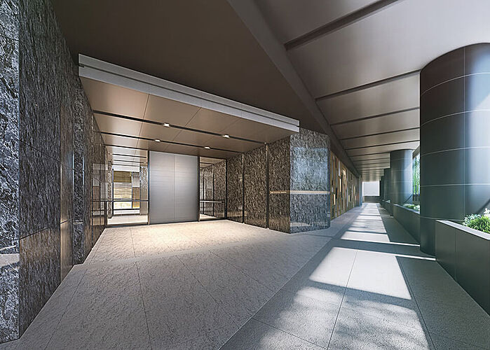 プラウドタワー池袋 ( 第2期 2次 ) 2階エントランス完成予想CG