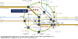 プラウドタワー池袋 ( 第2期 2次 ) アクセス図