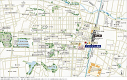 プラウドタワー郡山 ( 第4期 ) 現地案内図