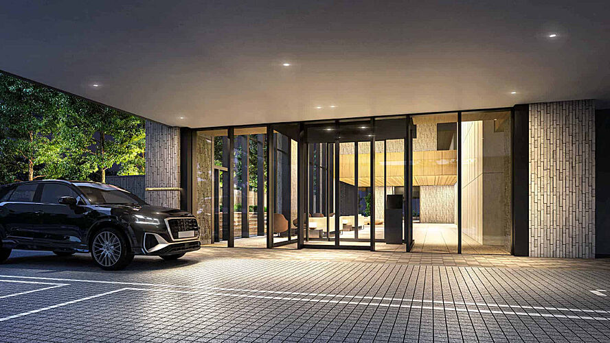 プラウドタワー神戸垂水 ( 第4期 ) コーチエントランス完成予想図