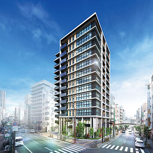 プラウド神戸トアロード ( 最終期 ) 外観完成予想CG