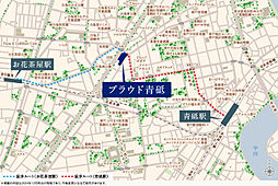 プラウド青砥 ( 第2期 2次 ) 現地案内図