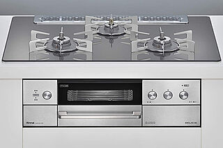 プラウド吉祥寺本町 ( 第1期 3次 ) 75cmのワイドガスコンロ「デリシア」