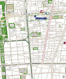 プラウド白壁コート ( 第1期 2次 ) 現地案内図