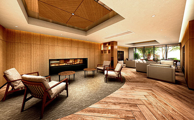 オハナ 蘇我ガーデニア コンフォートラウンジ完成予想CG