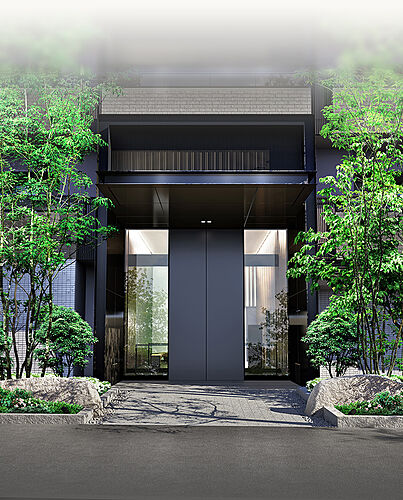 プラウド登戸 ( 第2期 2次 ) エントランス完成予想CG